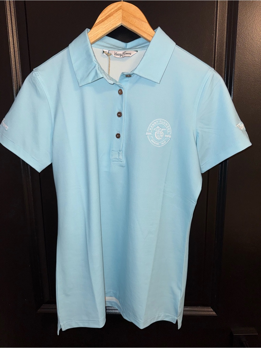 Women’s Kenny Flowers Golf Polo - Medium, NWT